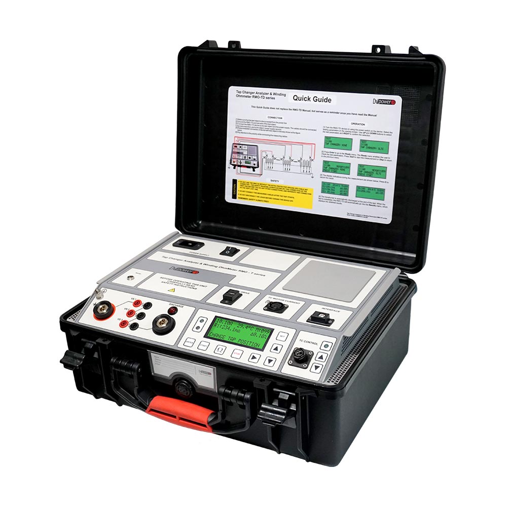 Winding Resistance Meters & Tap Changer Analyzers | DV Power